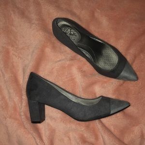 Grey heels